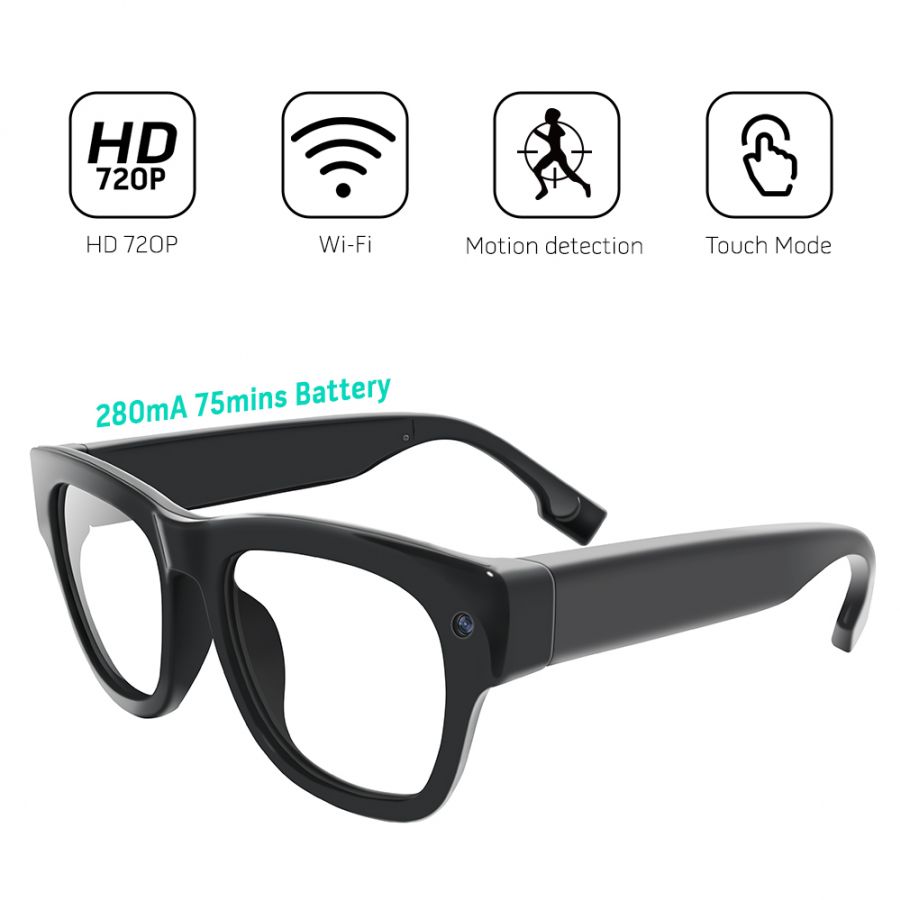 Spy camera glasses hot sale wireless